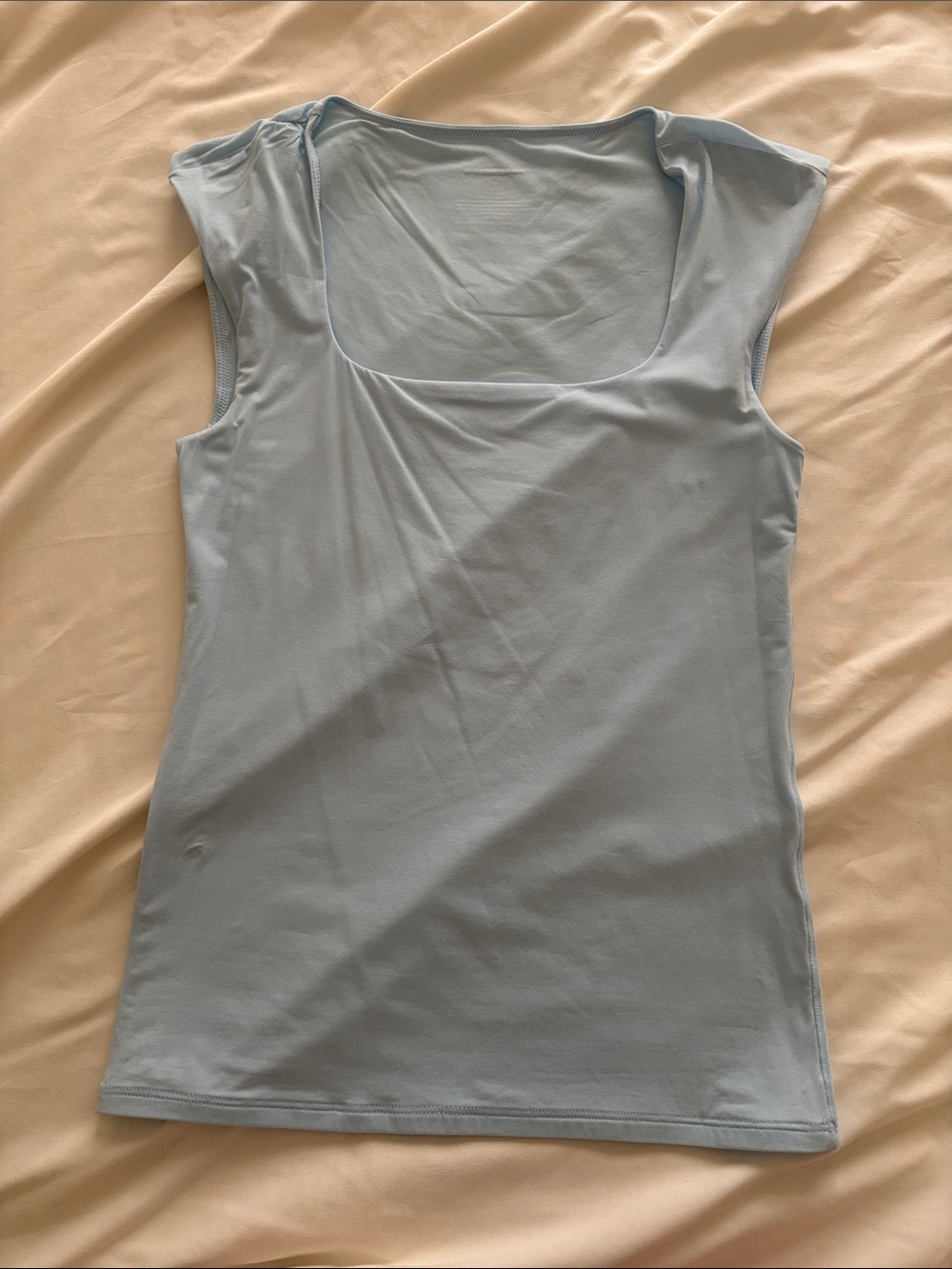 White House Black Market Forme All Ways Stretch Square Neck Top